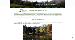 Desktop Screenshot of chinquapinartists.org